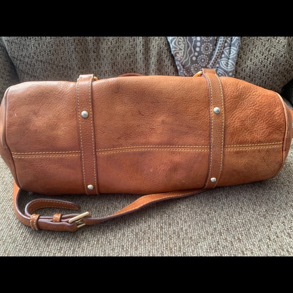 Dooney & Bourke Leather Florentine Satchel/Wallet - Picture 3 of 8